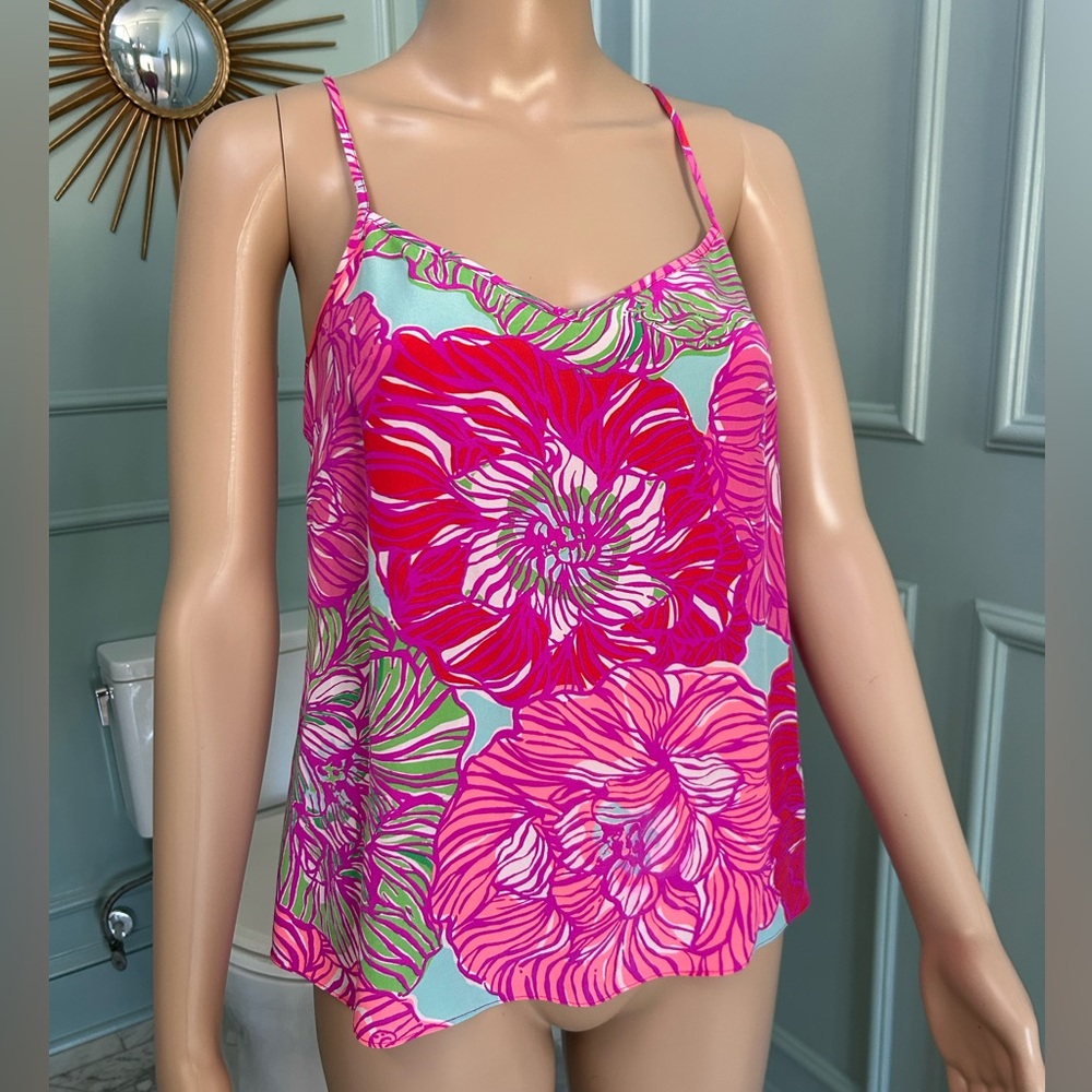 Lilly Pulitzer Silk Tank Top